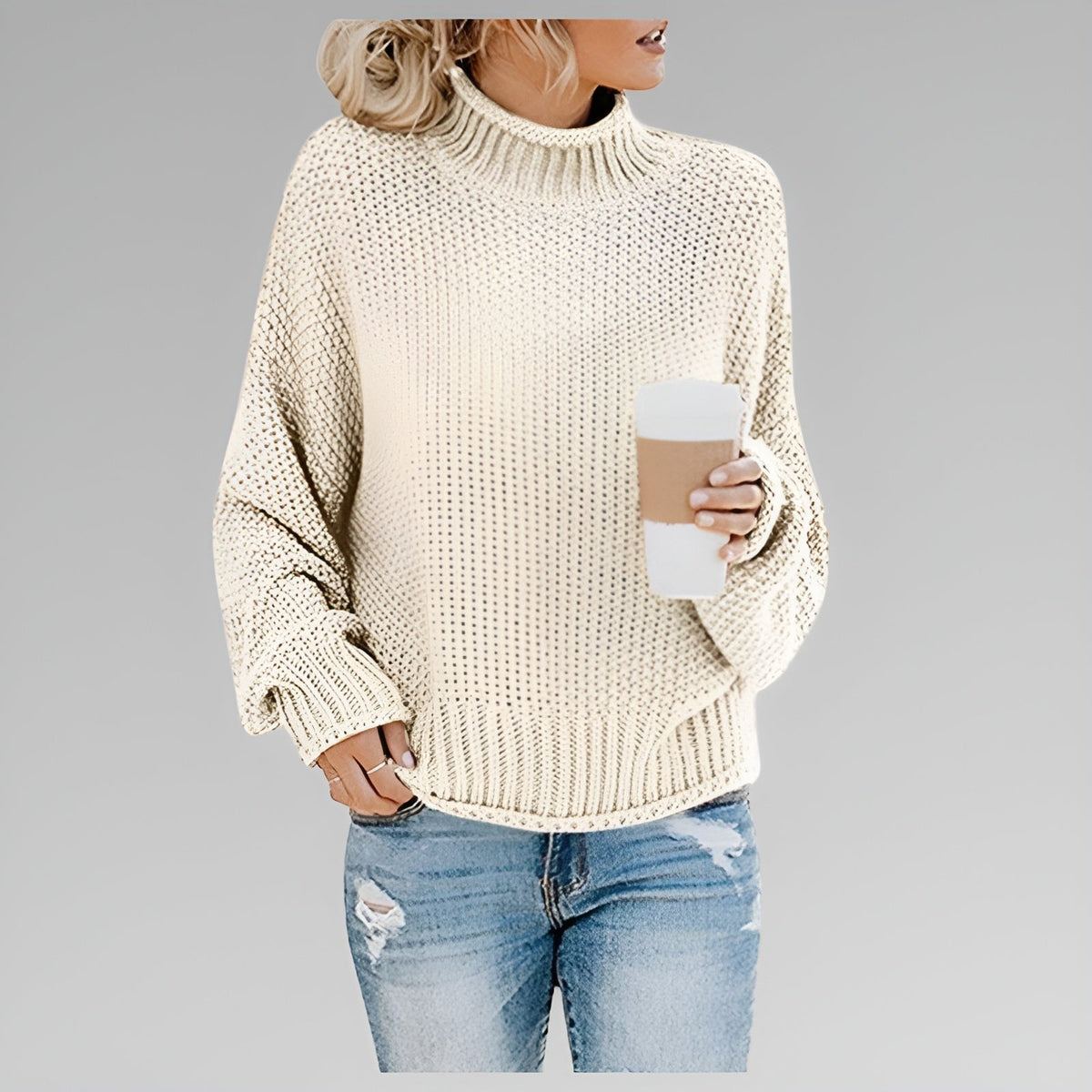 Anna | Cashmere Classic Cozy Knit Sweater