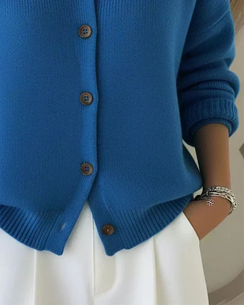 Klaasje | Button Collar Cardigan