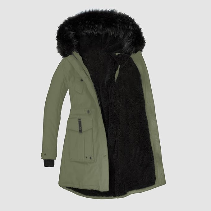 Luana™ | Fur-Lined Winter Jacket
