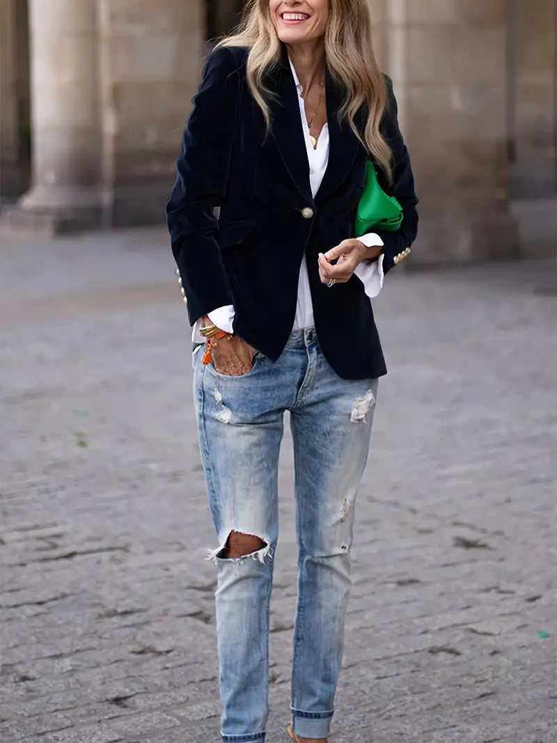 Juley | Elegant Velvet Jacket