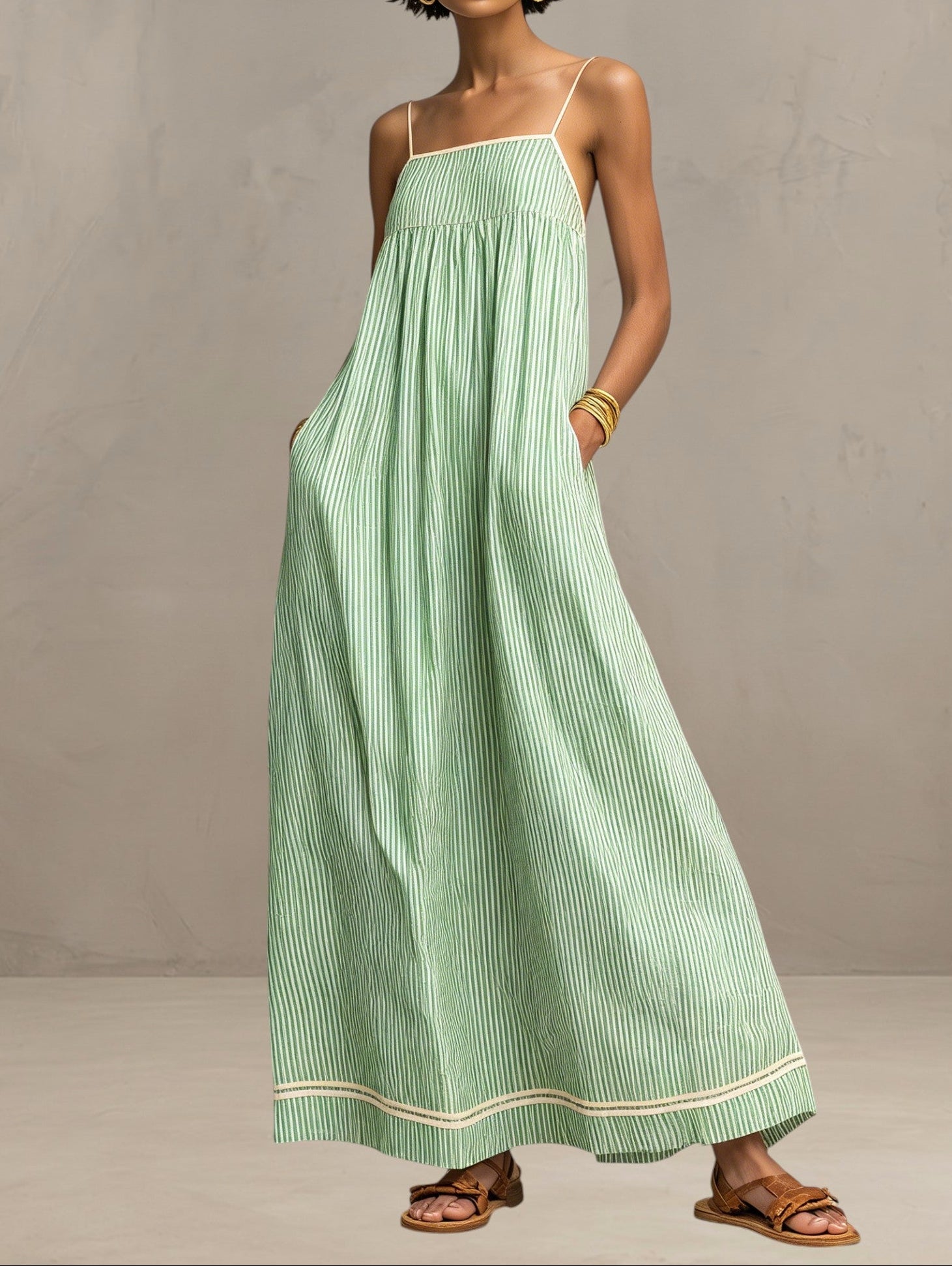 Pamela™ | Flowing Summer Maxi Dress