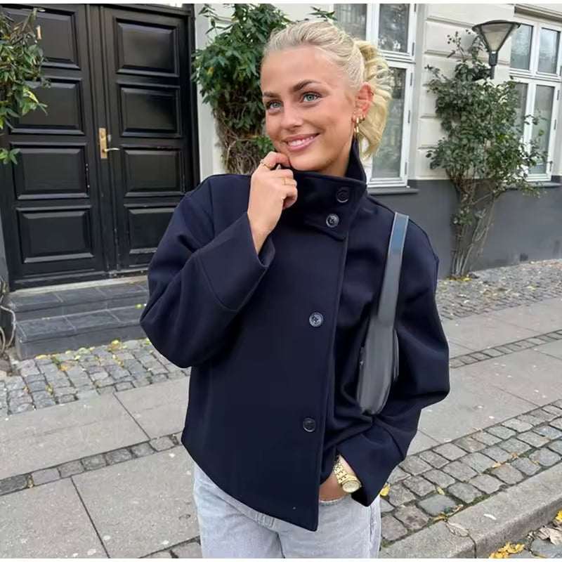 Elise – Luxe Short Coat