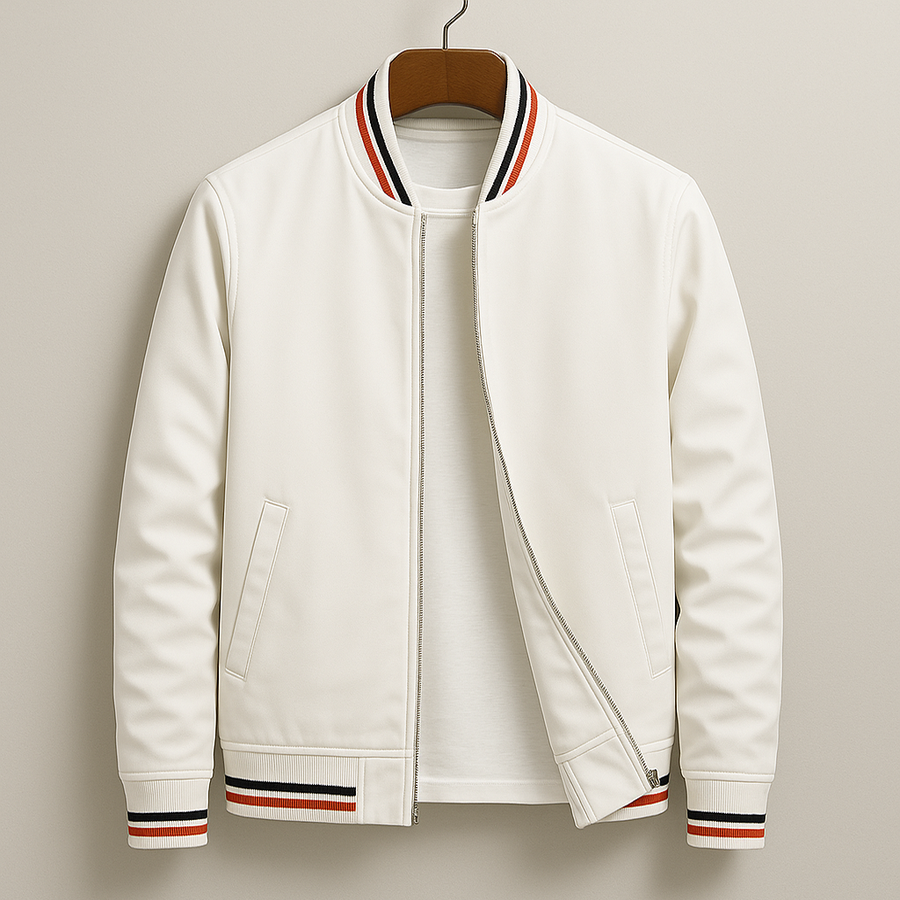 Wally | Bomber Jacket with Stripes
