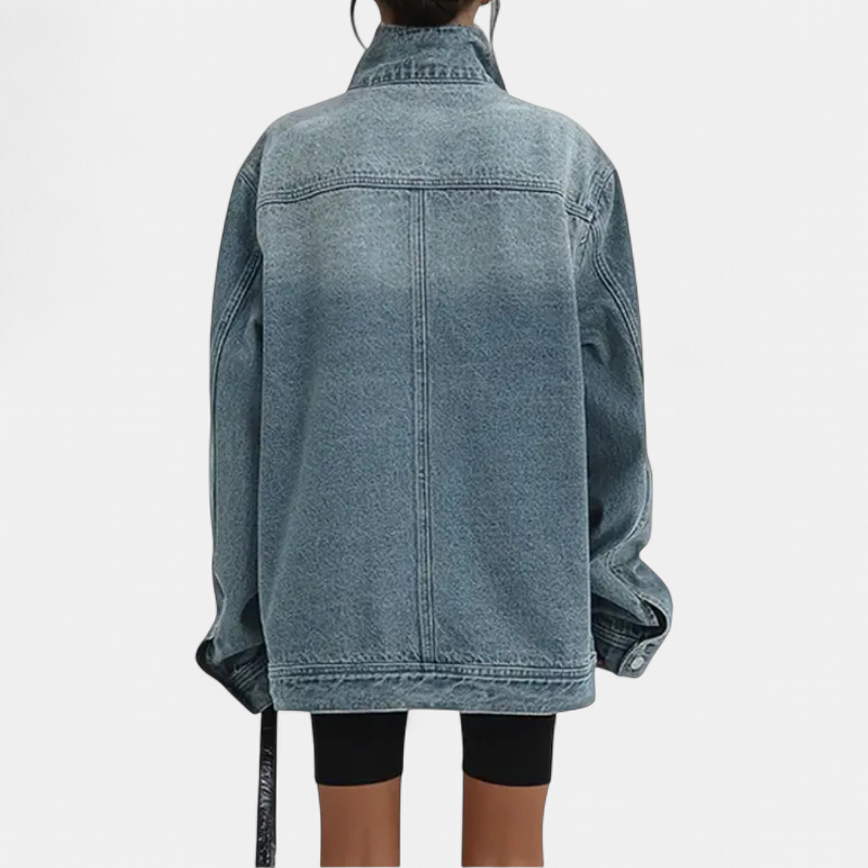 SARAH | Street Style Trendy Asymmetrical Button Jacket
