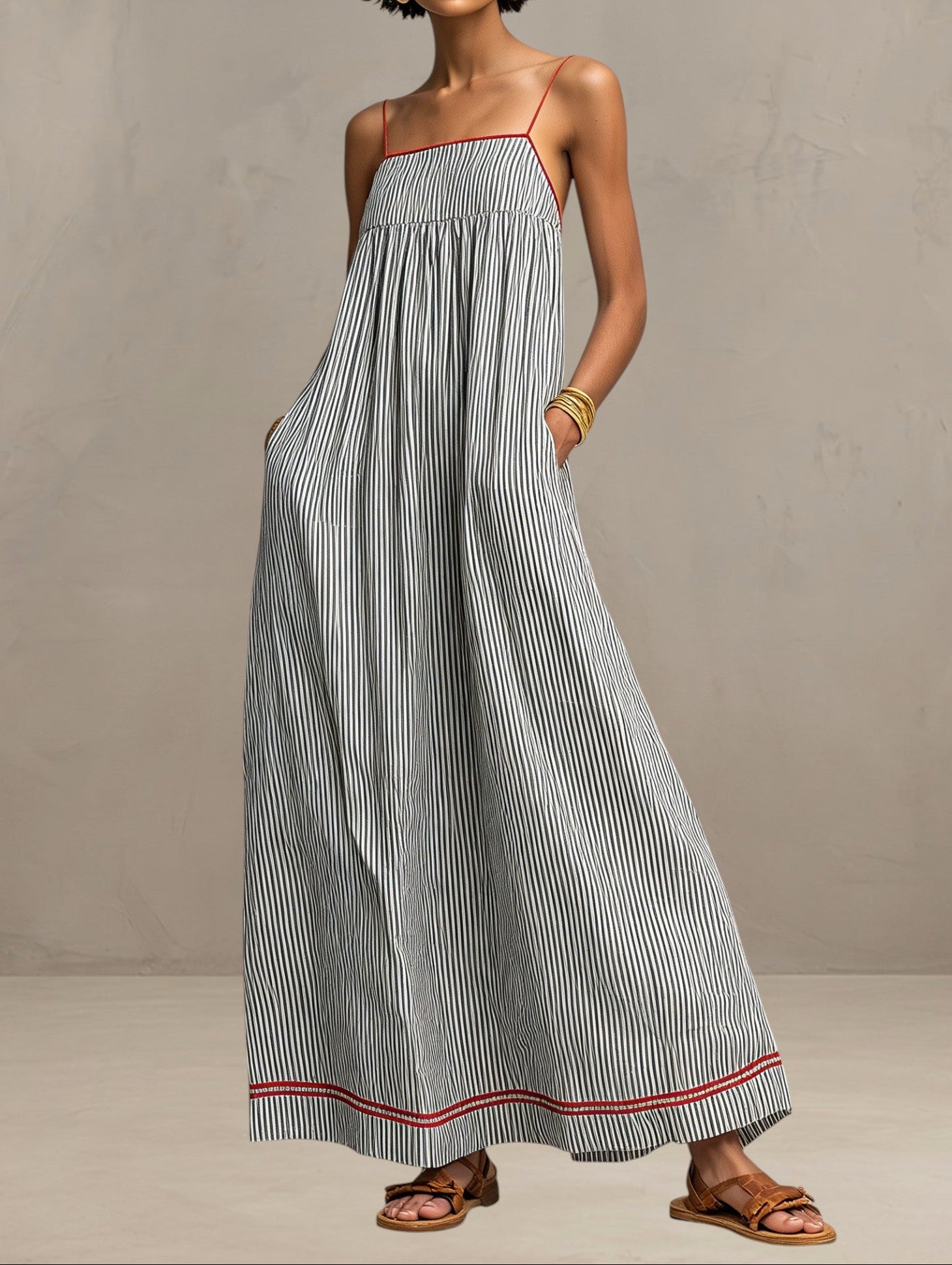 Pamela™ | Flowing Summer Maxi Dress