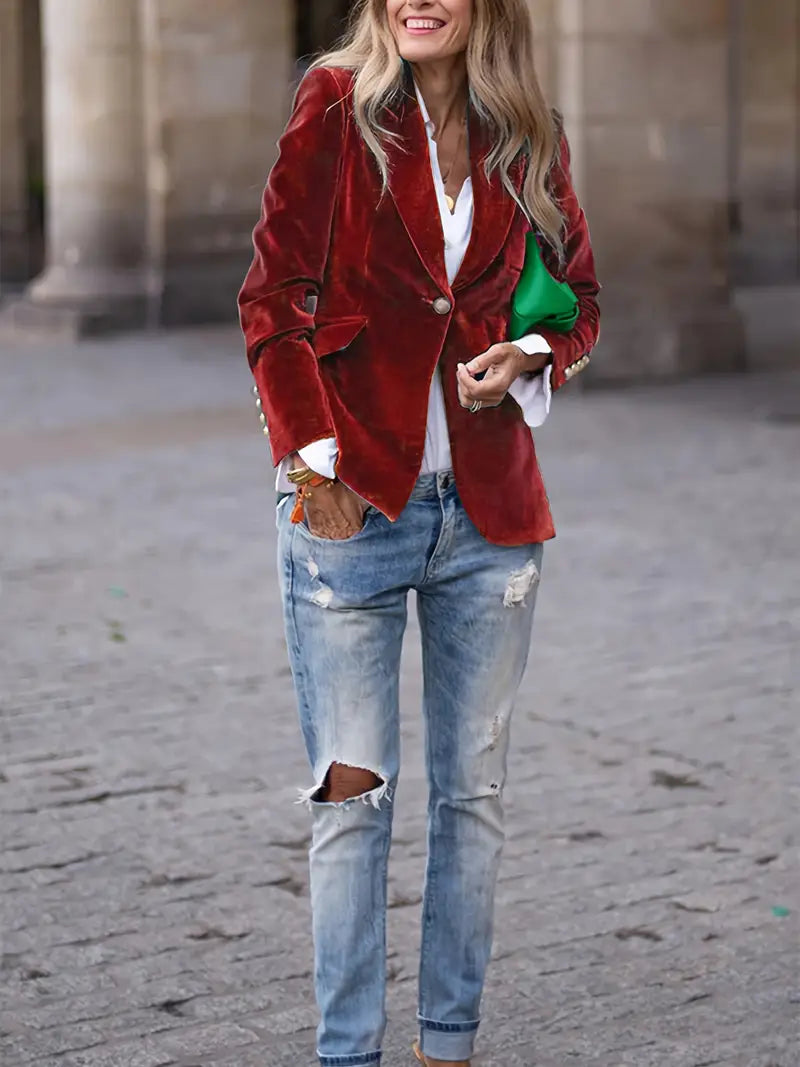 Juley | Elegant Velvet Jacket