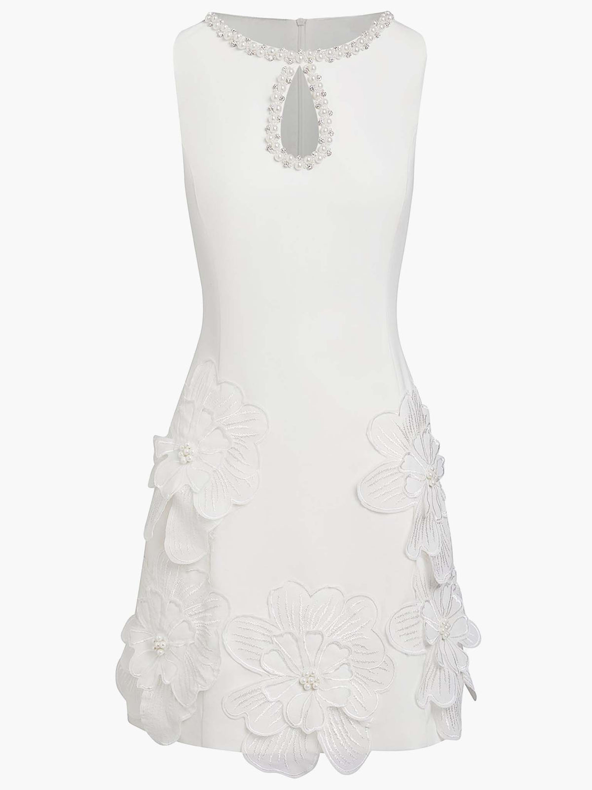 Elettra | Abito Mini Donna Senza Maniche con Cut-Out