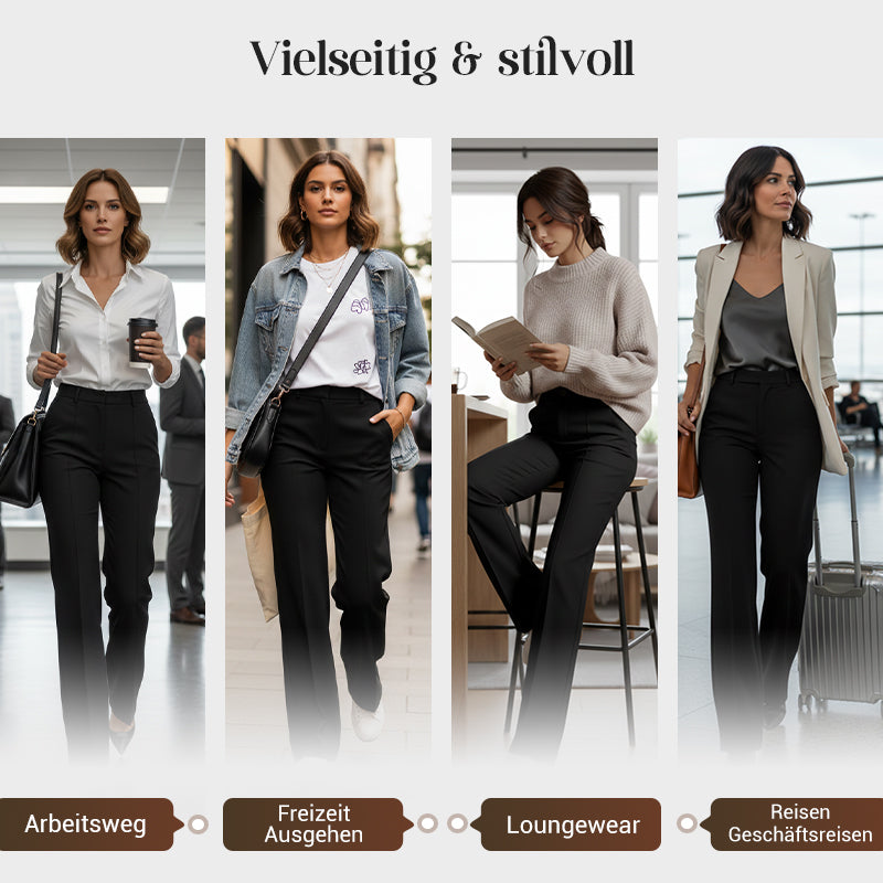 Women's High-Waisted Dress Pants