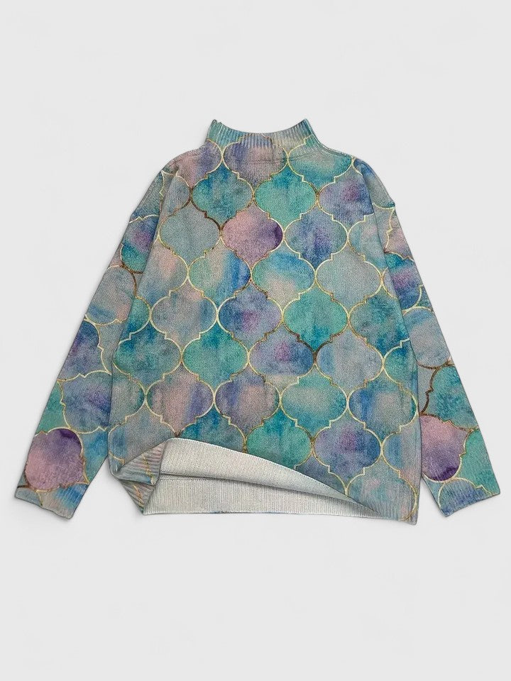 Noémie | Chic Pastel Knit Sweater for Women
