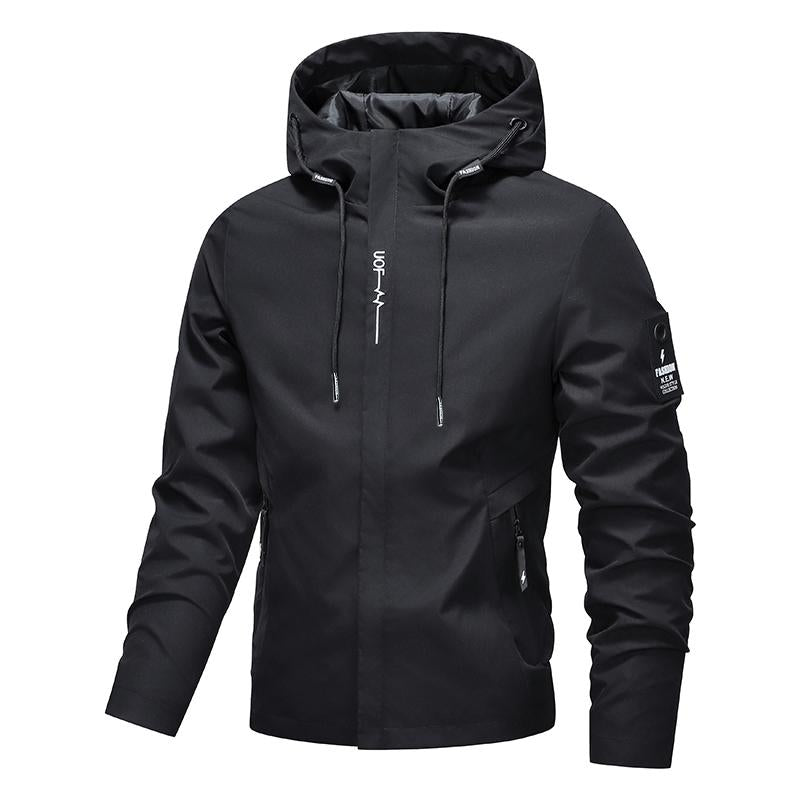 Kalvien | Waterproof and Windproof Men's Hooded Jacket