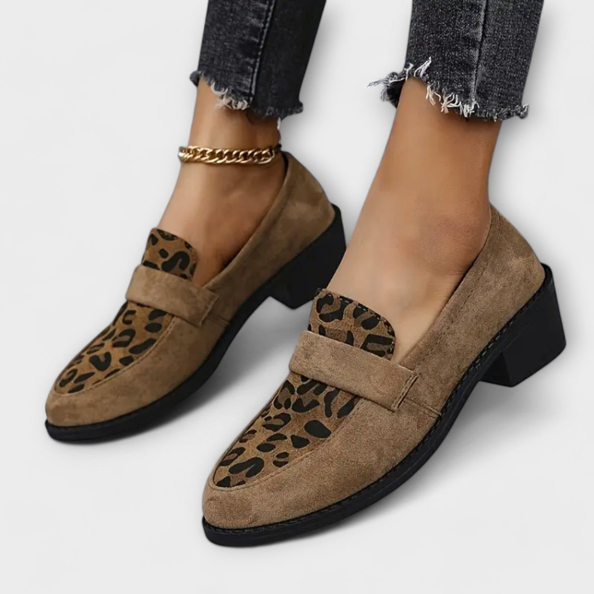 Karla ™ | Elegant Women's Shoes with Leopard Print
