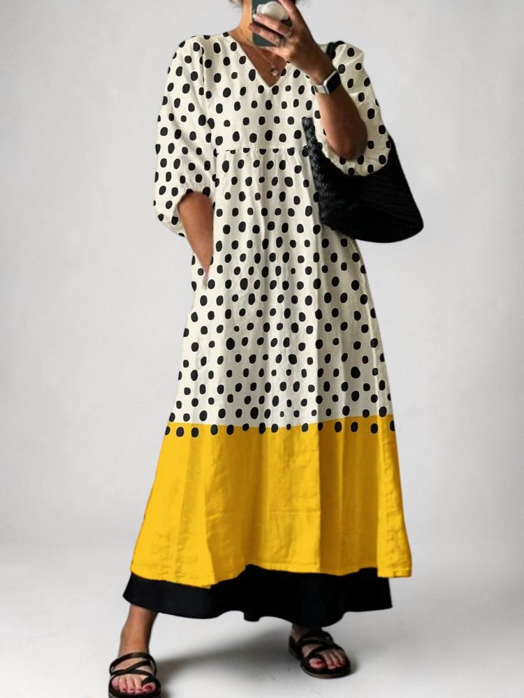 Ana | Elegant Printed Dress
