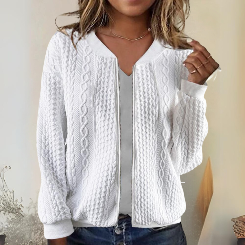 Yvette™ | Comfortable Zipper Jacket for Women