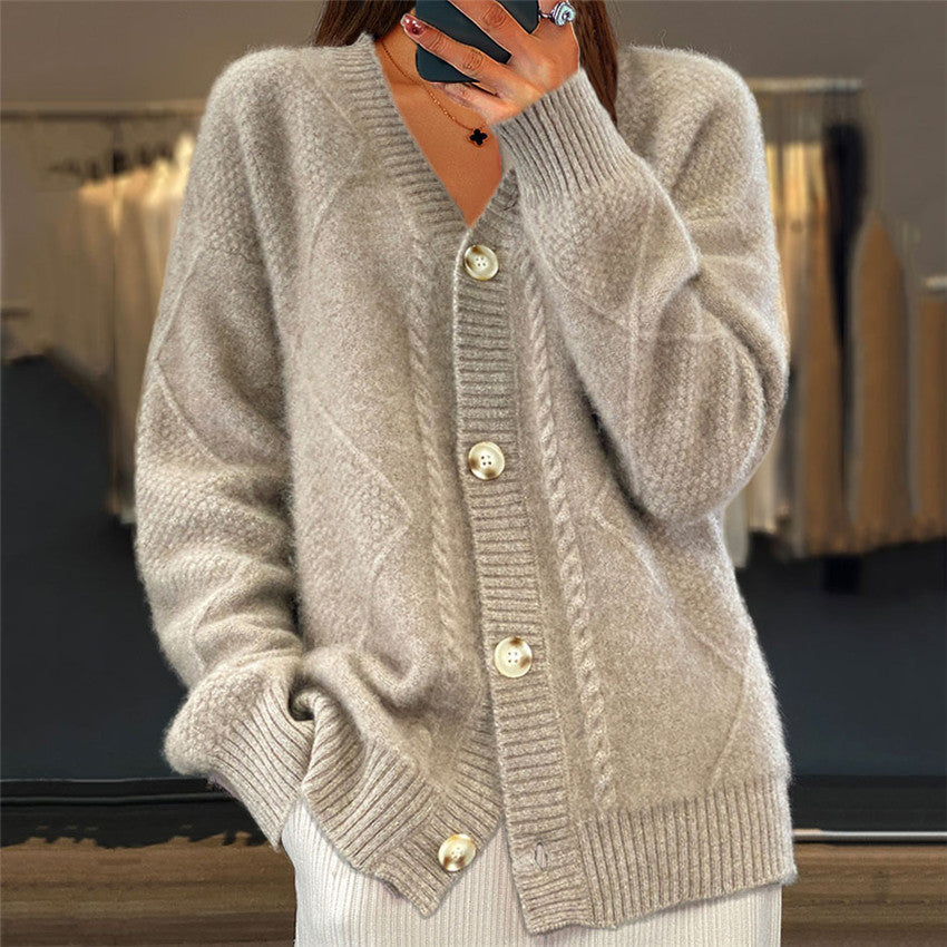 Nova | Knitted Cardigan with V-Neck