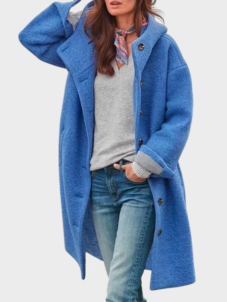 Alena™ | Jacket with Buttons and Hood