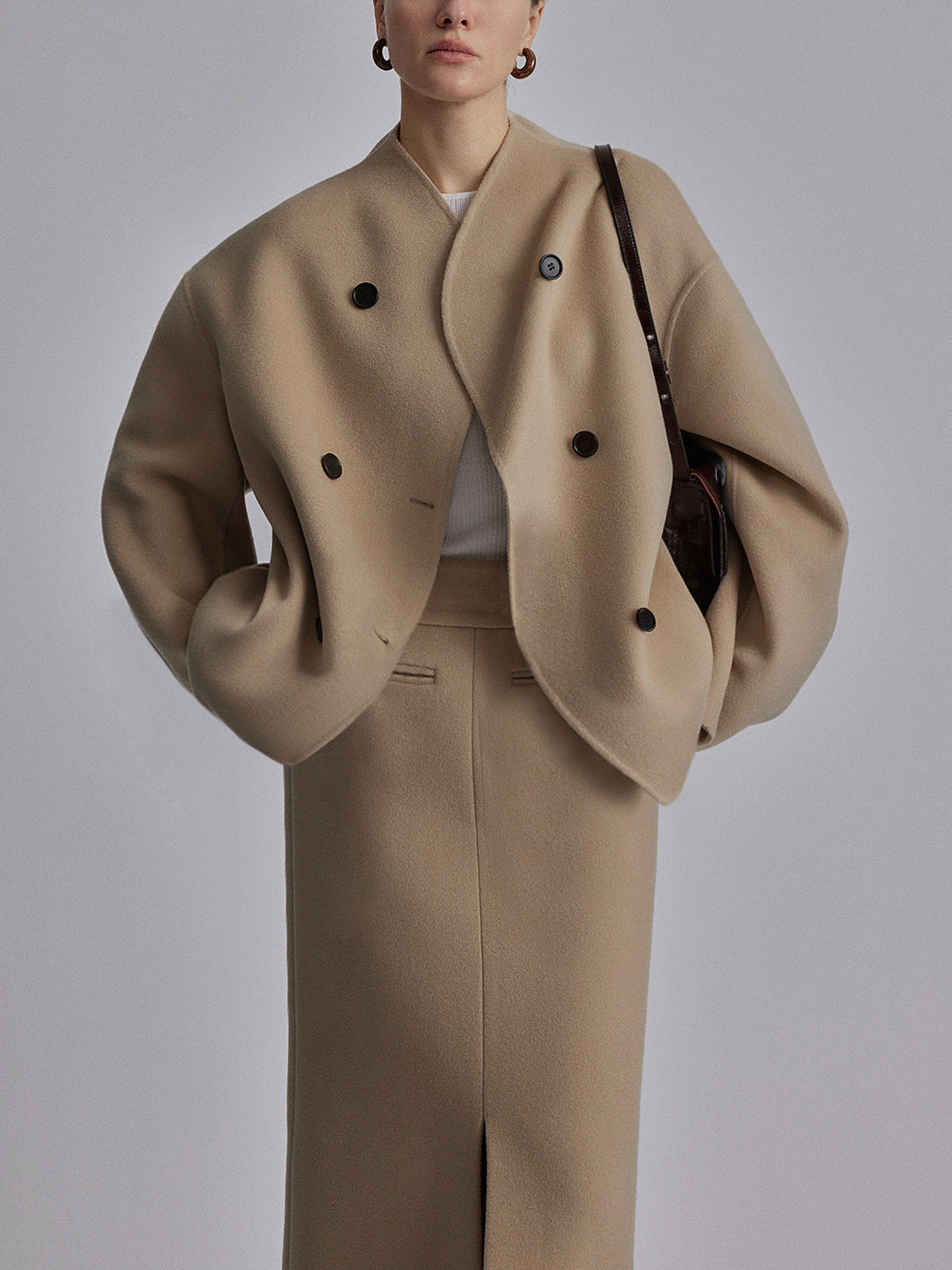 Miller | Jacket with Oversized Button Placket