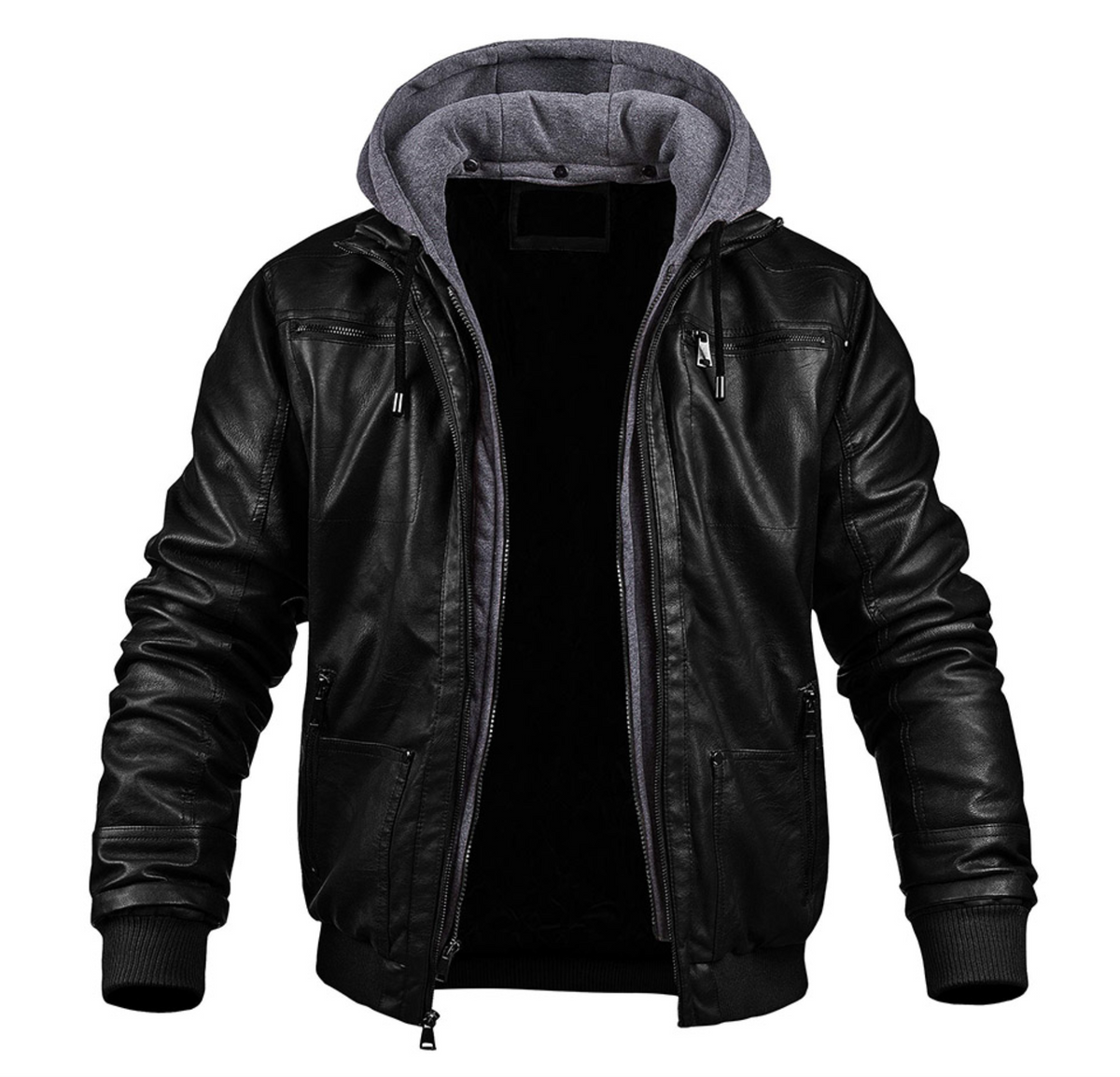 Marlon™ – Classic Leather Winter Jacket