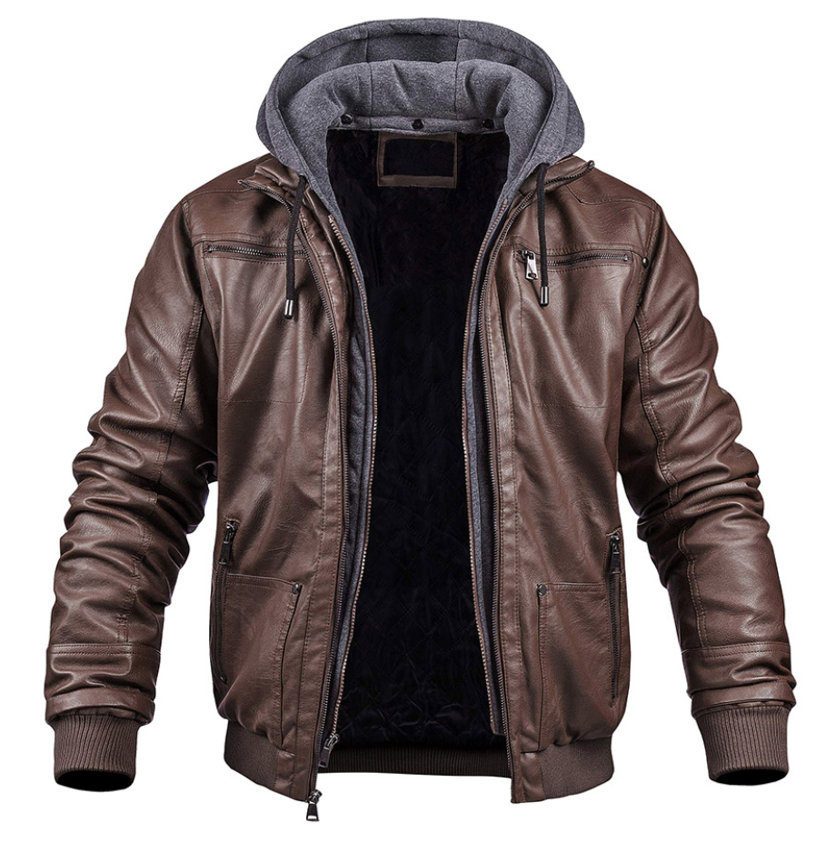 Marlon™ – Classic Leather Winter Jacket