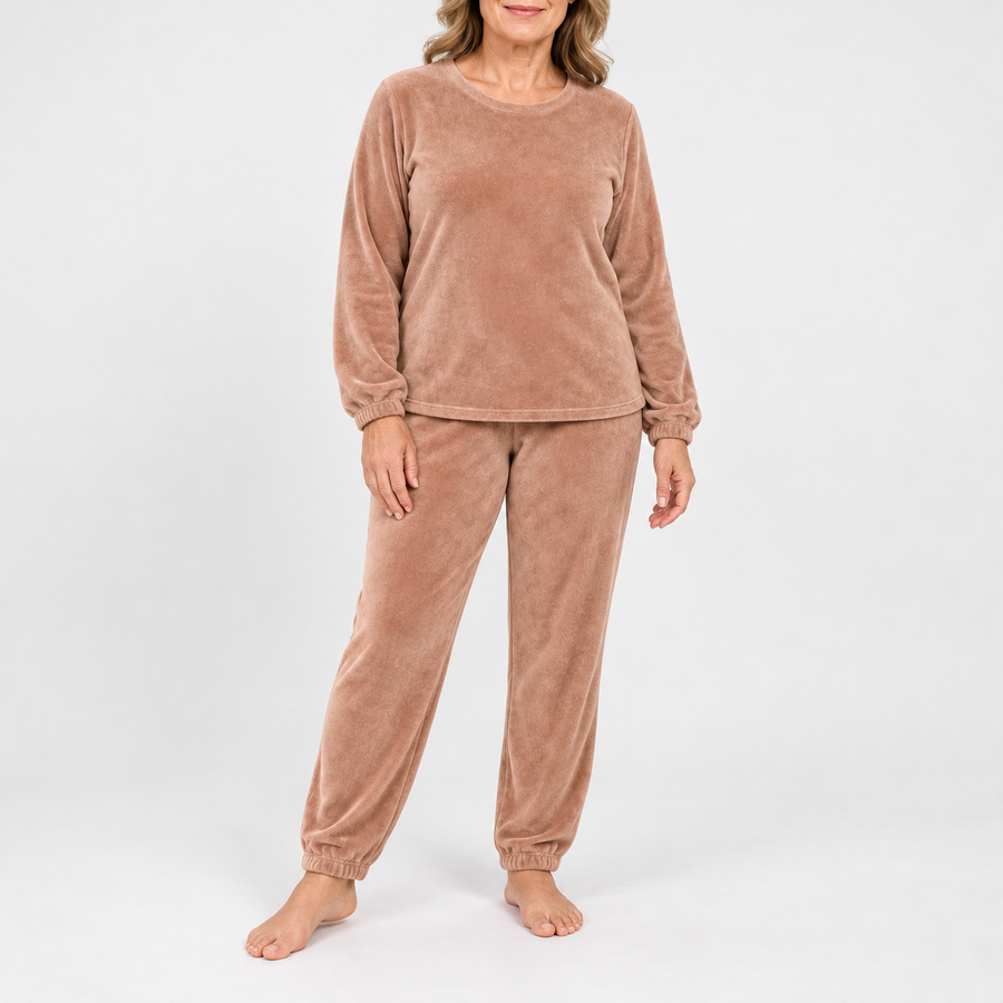 Rosalind | Fleece Pajama Set