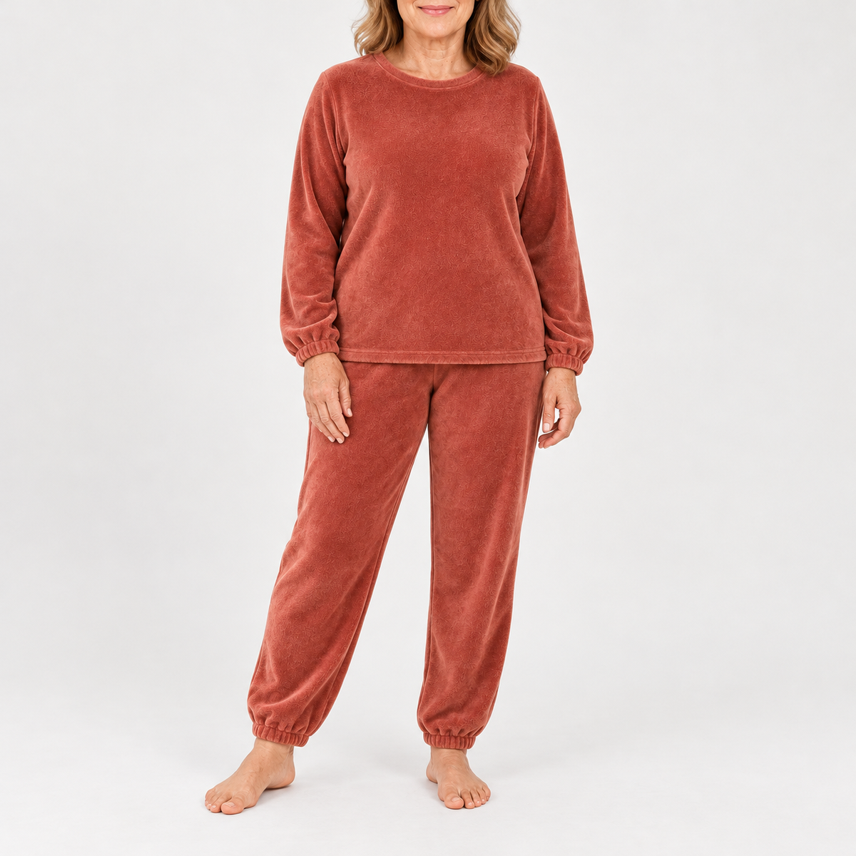 Rosalind | Fleece Pajama Set