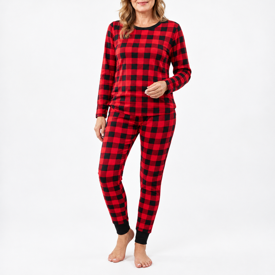 Melissa | Christmas Long-Sleeve Loungewear Set