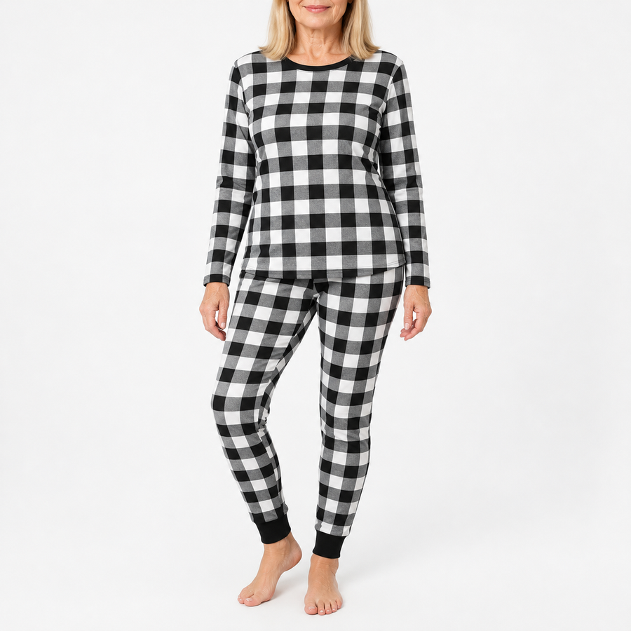 Melissa | Christmas Long-Sleeve Loungewear Set
