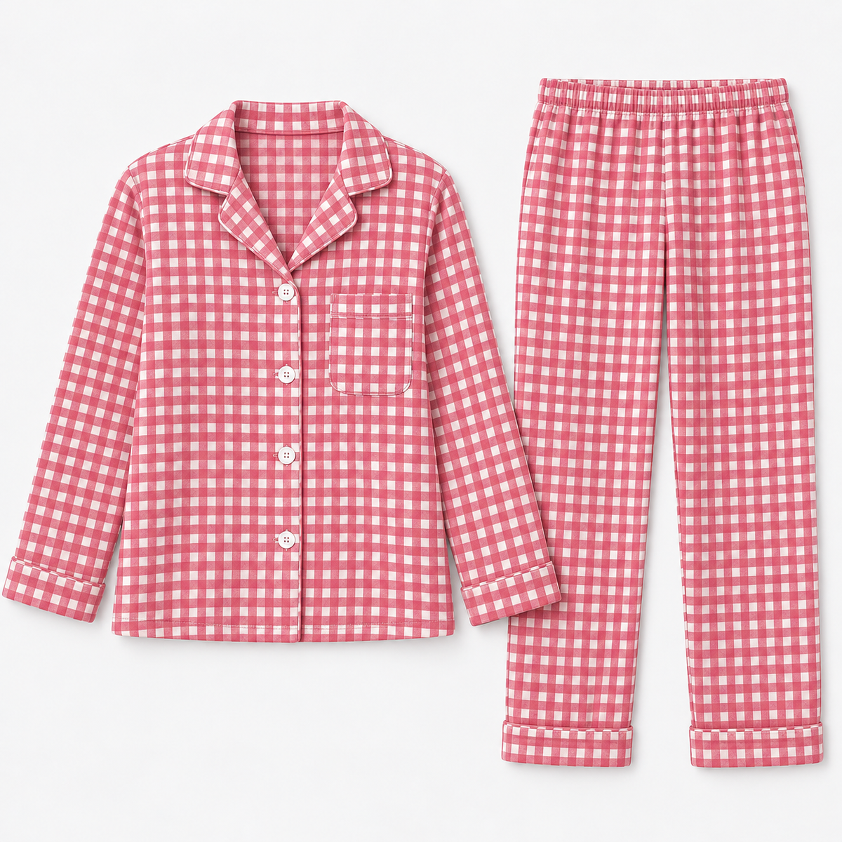 Georgina | Check Flannel Pajama Set