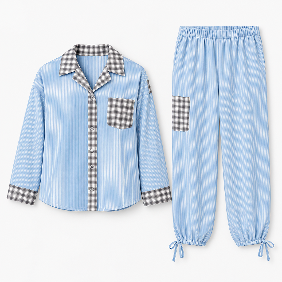 Harriet | Striped Pajama Set
