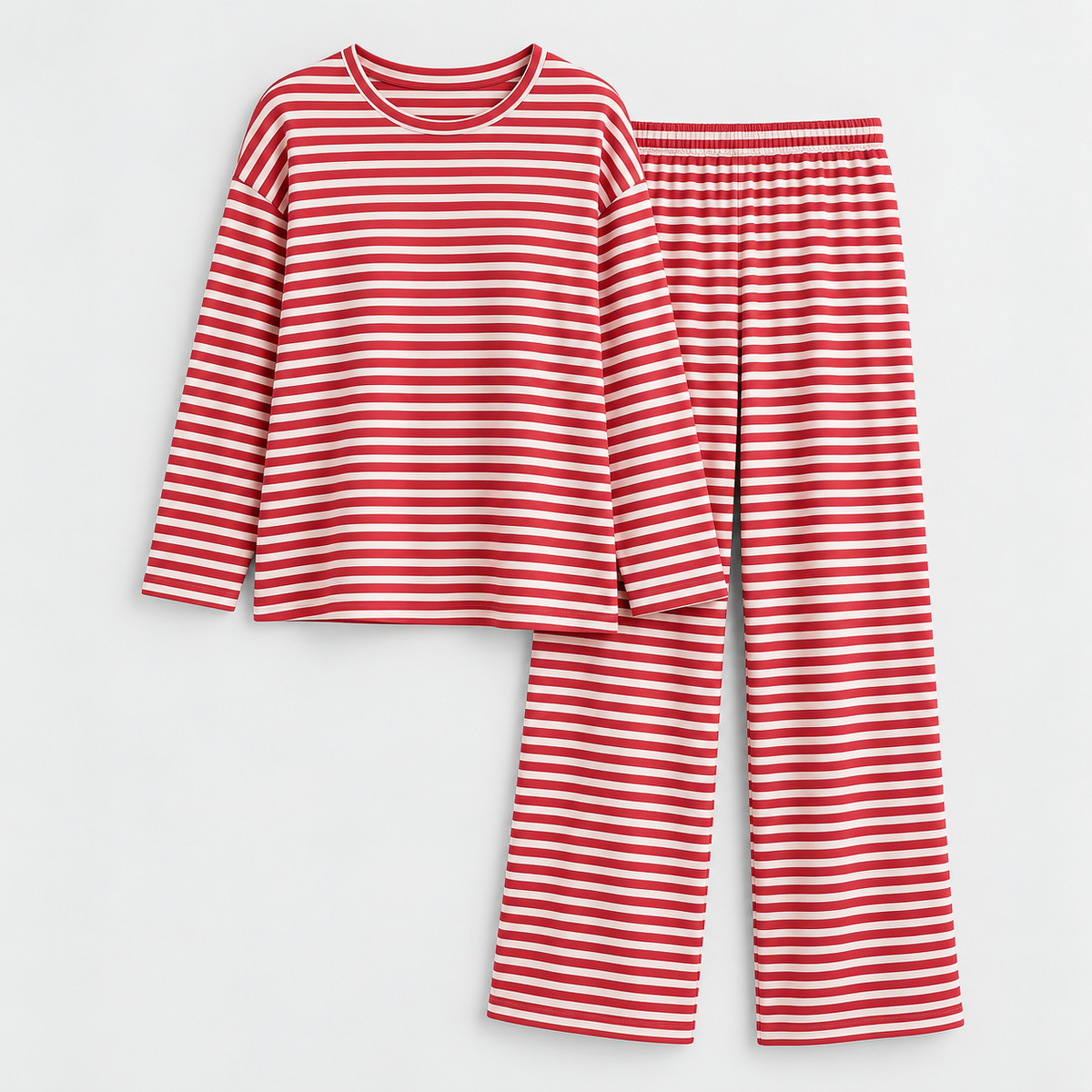 Elena | Striped Two-Piece Lounge Set