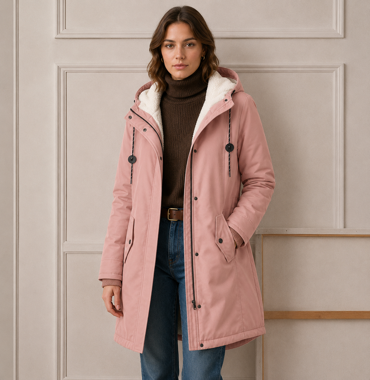 Cozy Winter Coat with Hood