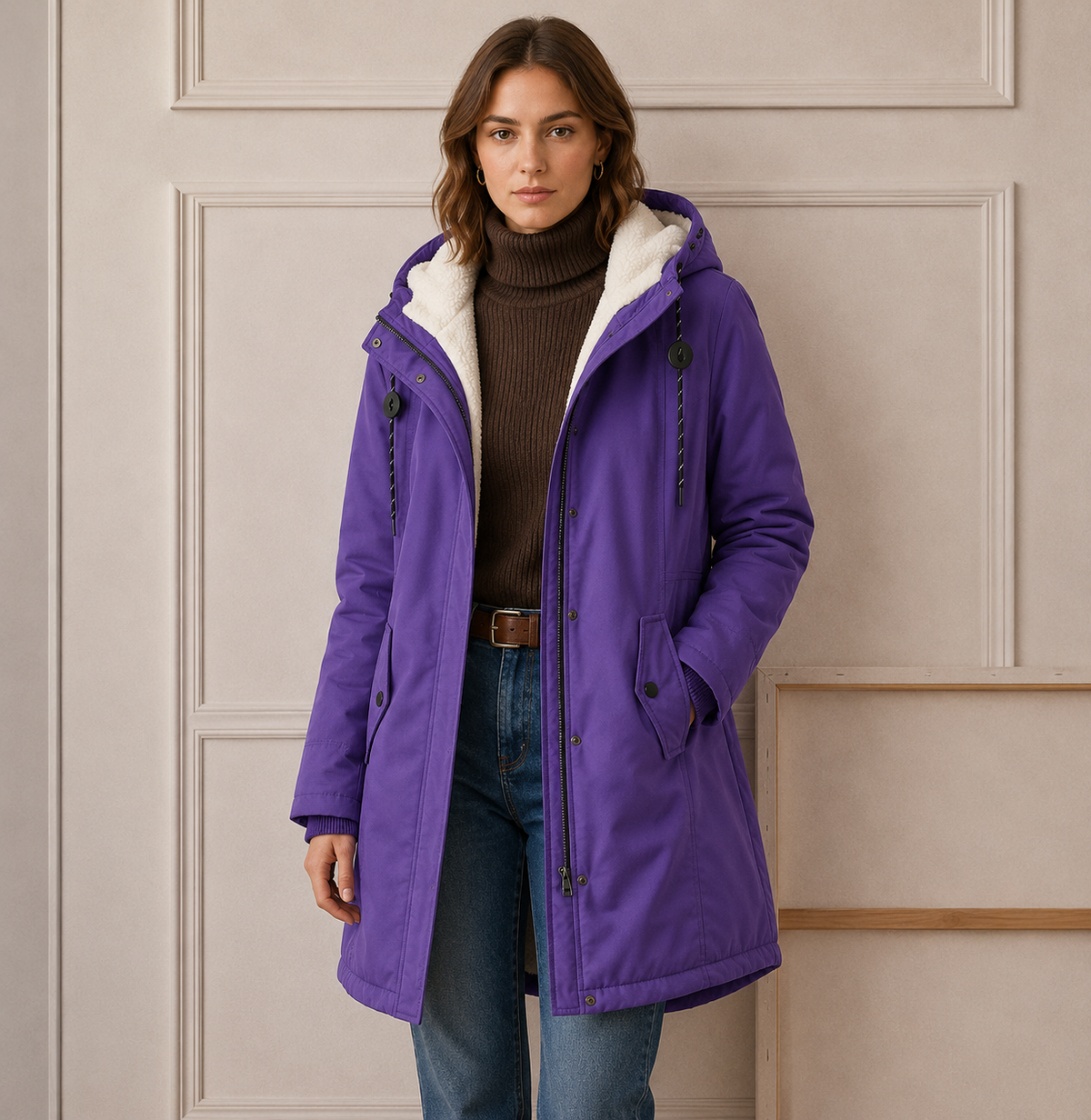 Cozy Winter Coat with Hood