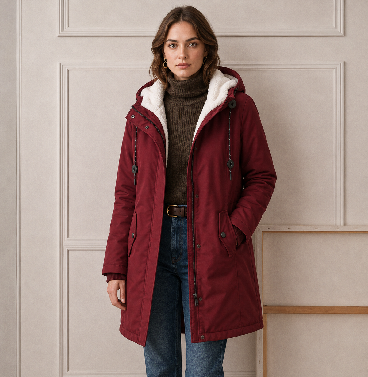 Cozy Winter Coat with Hood