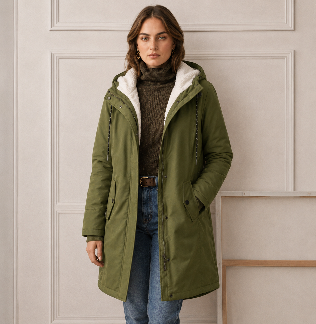 Cozy Winter Coat with Hood