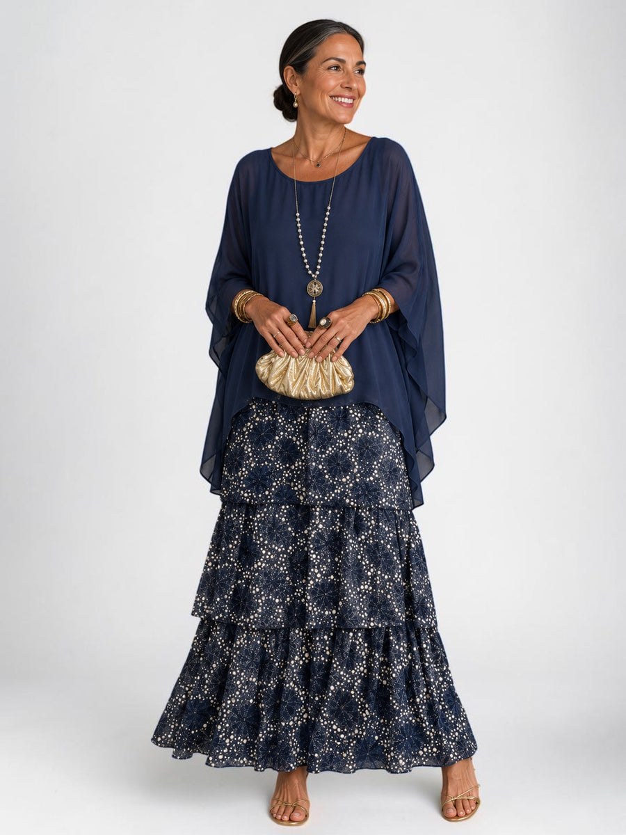 Lara™ | Elegant Flowing Maxi Dress