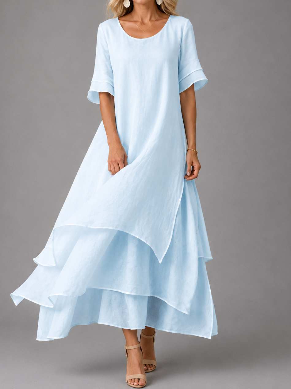 Liara™ | Flowing Grace Maxi Dress
