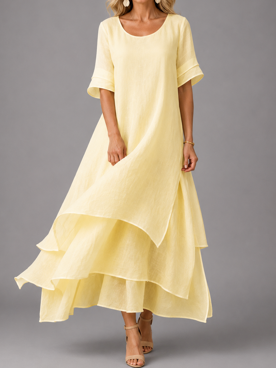 Liara™ | Flowing Grace Maxi Dress