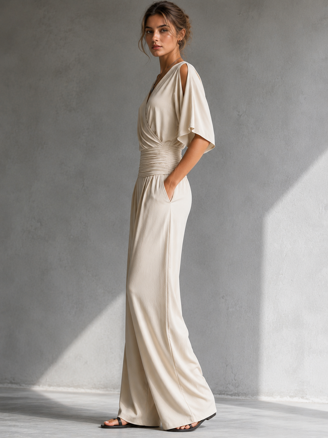 Georgina | Off-Shoulder Wide-Leg Jumpsuit