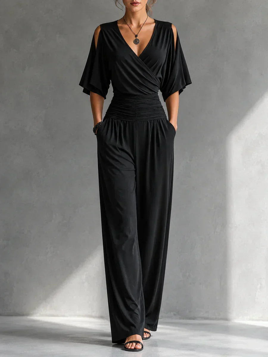Georgina | Off-Shoulder Wide-Leg Jumpsuit