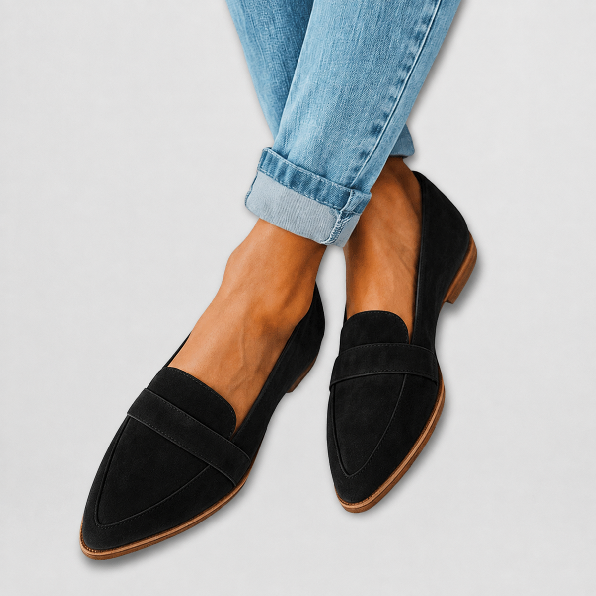 Helen | Soft Suede Loafers