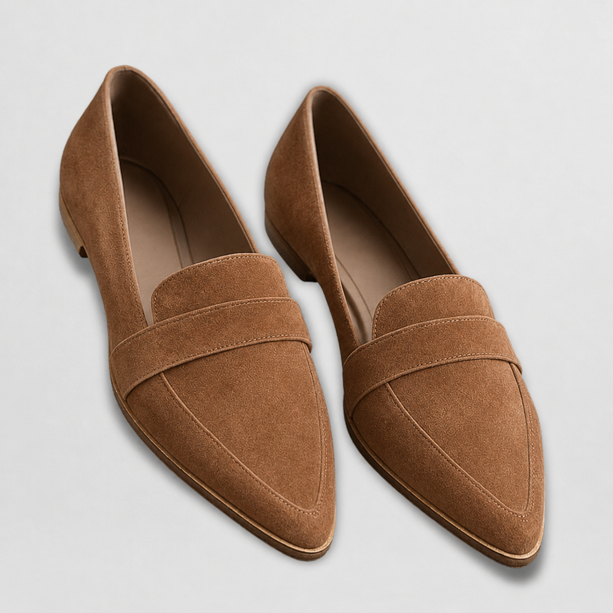 Helen | Soft Suede Loafers