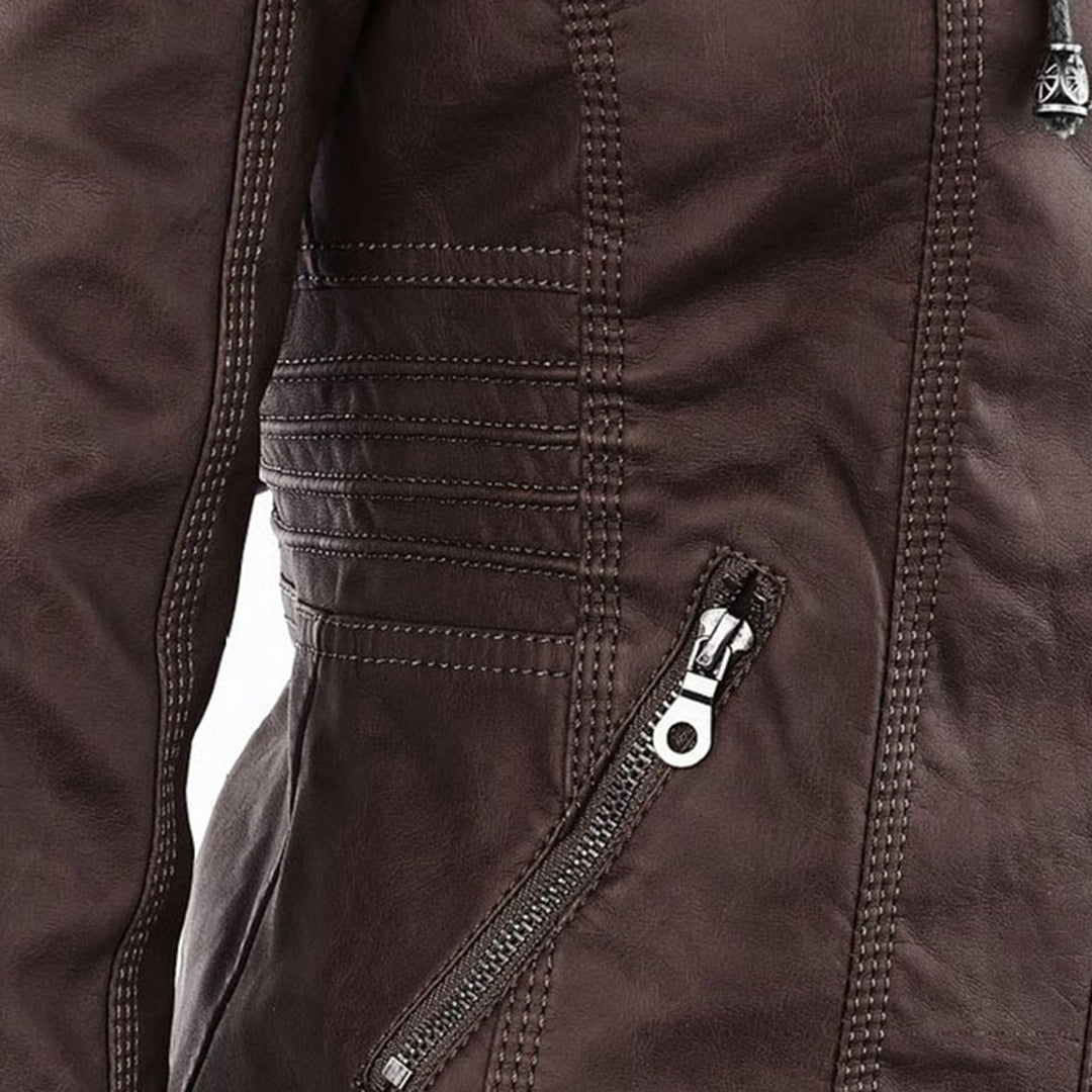 Robust and Elegant Leather Jacket