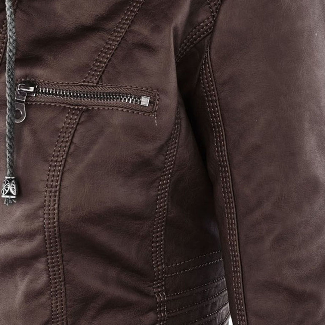 Robust and Elegant Leather Jacket