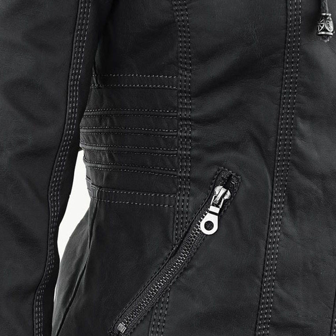 Robust and Elegant Leather Jacket
