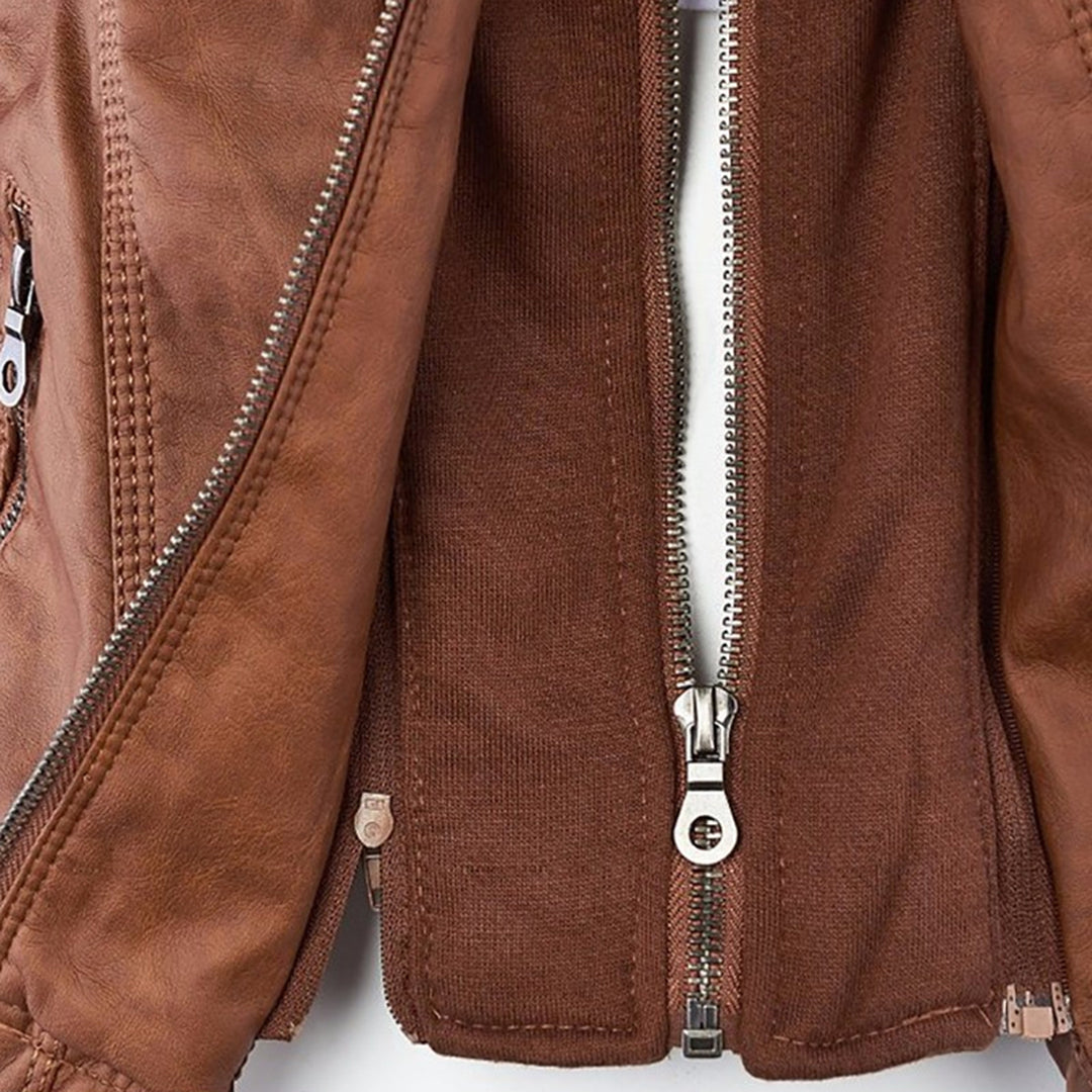 Robust and Elegant Leather Jacket