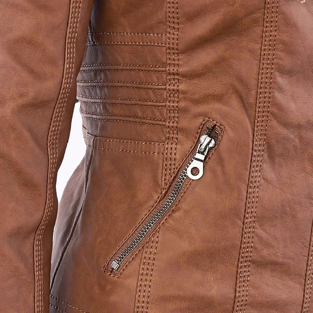 Robust and Elegant Leather Jacket