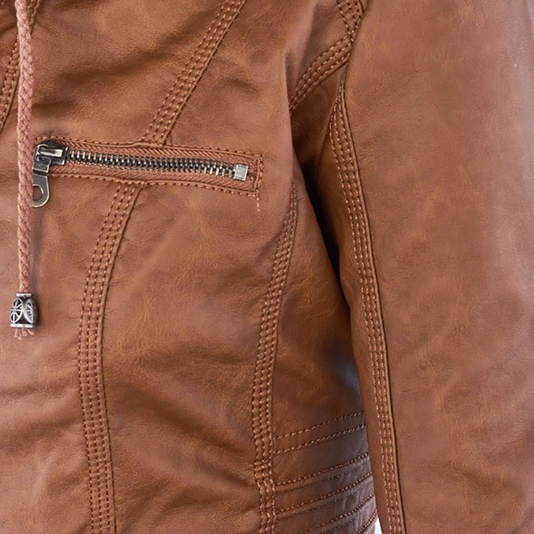 Robust and Elegant Leather Jacket