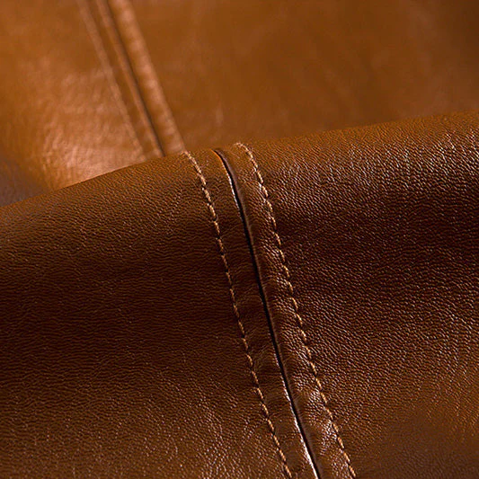 Michael™ | Elegant Men's Leather Jacket for Every Occasion