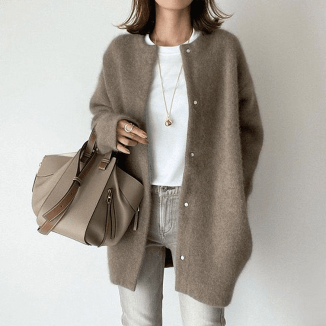 Women's Elegant Long Cardigan