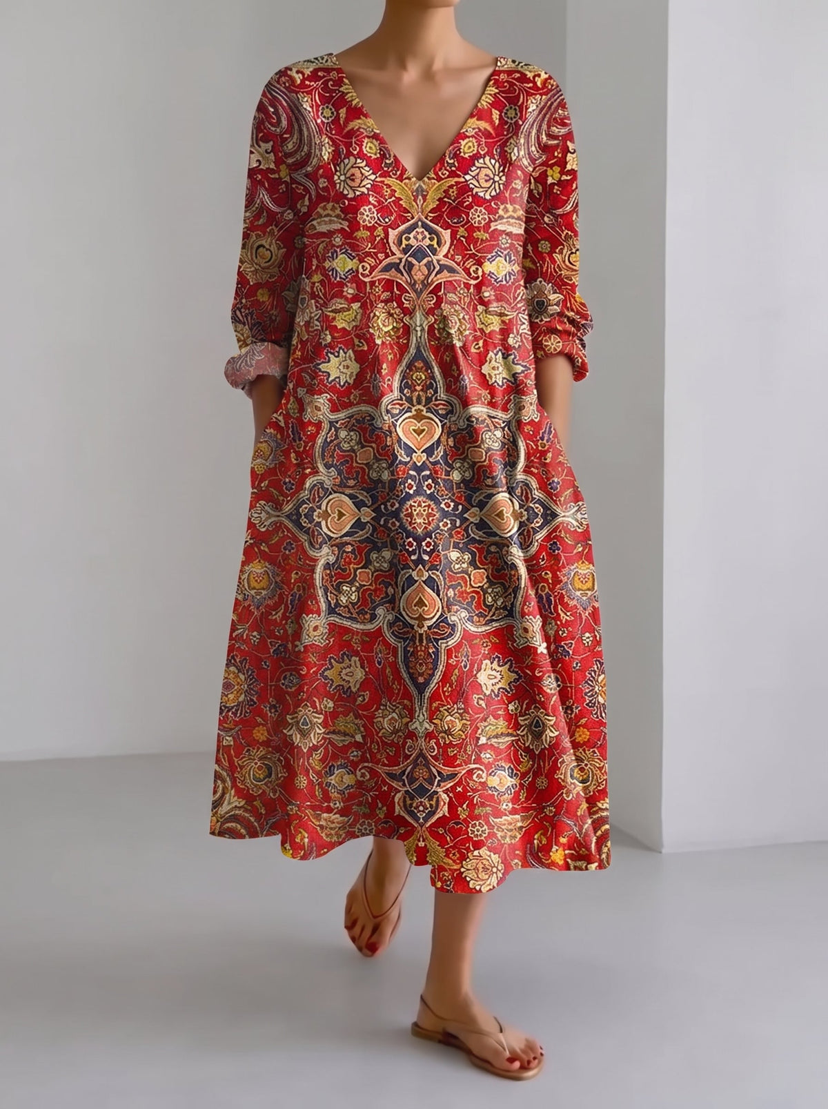 Ginevra | Spring Flowing Dress