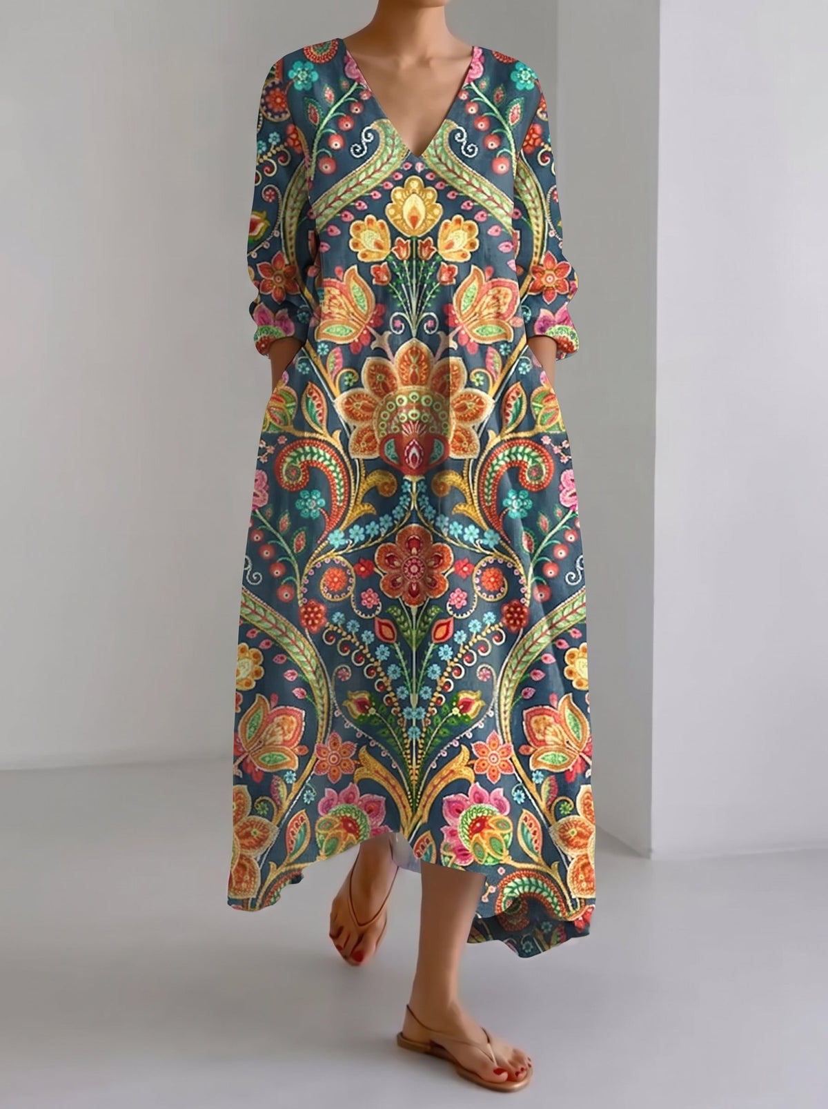 Nadia | Fluid Day Dress